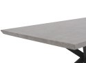 Stół do jadalni 140 x 80 cm imitacja betonu SPECTRA Lumarko!