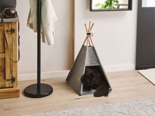 Namiot tipi dla kota 35 x 40 cm szary ULUBEY