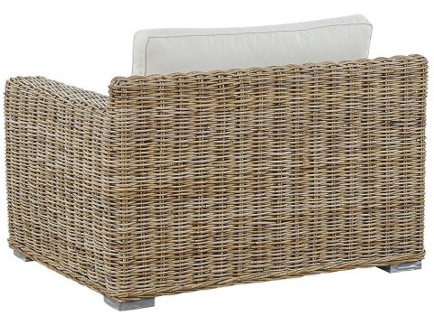 Zestaw 2 foteli rattanowy jasnobrązowy ARDEA