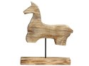 Figurka koń jasne drewno COLIMA Lumarko!