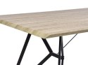 Stół do jadalni 160 x 90 cm jasne drewno BUSCOT Lumarko!