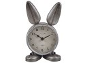 Zegar stojący w kształcie królika srebrny THUSIS Lumarko!