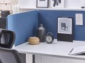 Przegroda na biurko 130 x 40 cm niebieska WALLY Lumarko!