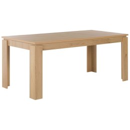 Stół do jadalni 180 x 90 cm jasne drewno VITON Lumarko!