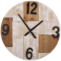 Zegar ścienny ø 60 cm jasne drewno MICHAPAN Lumarko!