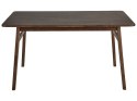 Stół do jadalni 140 x 85 cm ciemne drewno VENTERA Lumarko!