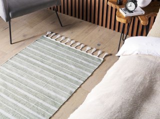 Dywan 80 x 150 cm zielony BADEMLI