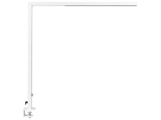 Lampa biurkowa zaciskowa LED metalowa biała VOLANS