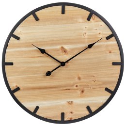 Zegar ścienny ø 60 cm jasne drewno CABORCA Lumarko!
