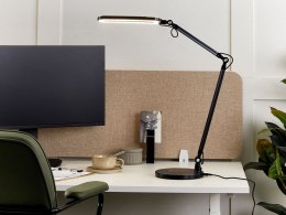 Lampa biurkowa LED metalowa czarna GRUS Lumarko!