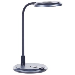 Lampa biurkowa LED srebrno-czarna COLUMBA Lumarko!