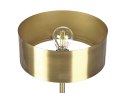 Lampa stołowa metalowa z portem USB złota ARIPO Lumarko!
