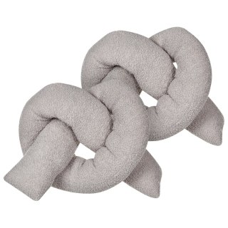 2 poduszki dekoracyjne teddy 172 x 14 cm szare GLADIOLUS