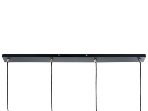 Lampa wisząca 4-punktowa metalowa mosiężna CAUDELO