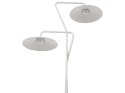 Lampa podłogowa LED metalowa biała GALETTI Lumarko!