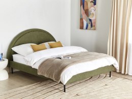 Łóżko boucle 160 x 200 cm zielone MARGUT Lumarko!