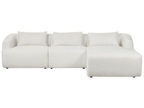 Narożnik boucle lewostronny biały SVANSELE