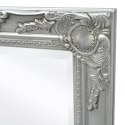 Lustro ścienne w stylu barokowym, 100x50 cm, srebrne Lumarko!