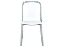 Zestaw 8 krzeseł ogrodowych biało-szary SPEZIA Lumarko!