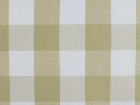 2 poduszki dekoracyjne w kratę 40 x 60 cm zielone TAMNINE