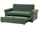 Sofa rozkładana zielona SILDA Lumarko!