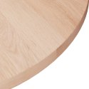Okrągły blat do stolika, Ø30x1,5 cm, surowe drewno dębowe Lumarko!