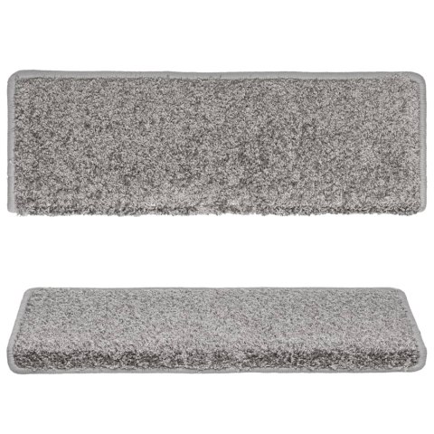 Nakładki na schody, 15 szt., 65x21x4 cm, szare Lumarko!