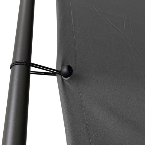 Altana, antracytowa, 4x4 m, 180 g/m², tkanina i stal Lumarko!