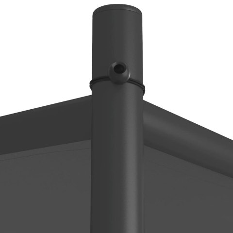 Altana, antracytowa, 4x4 m, 180 g/m², tkanina i stal Lumarko!