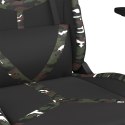 Fotel gamingowy, czarny i moro, sztuczna skóra Lumarko!