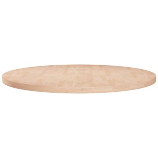 Okrągły blat do stolika, Ø70x2,5 cm, surowe drewno dębowe Lumarko!