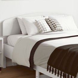 Wezgłowie do łóżka, białe, 135 cm, lite drewno sosnowe Lumarko!