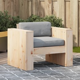 Fotel ogrodowy, 79x60x62 cm, lite drewno sosnowe Lumarko!