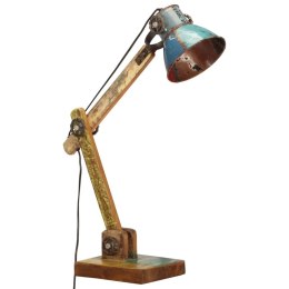 Industrialna lampka biurkowa, kolorowa, okrągła, 23x18x95 cm Lumarko!