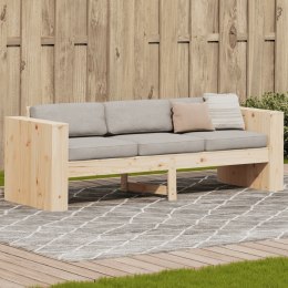 Ogrodowa sofa 3-osobowa, 189x60x62 cm, lite drewno sosnowe Lumarko!