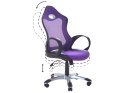 Krzesło biurowe regulowane fioletowe iCHAIR Lumarko!