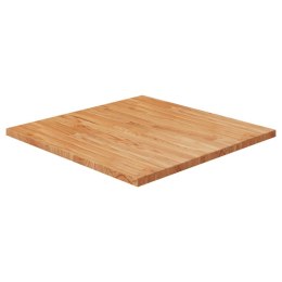 Kwadratowy blat do stolika, jasnobrązowy, 70x70x2,5 cm, dębowy Lumarko!