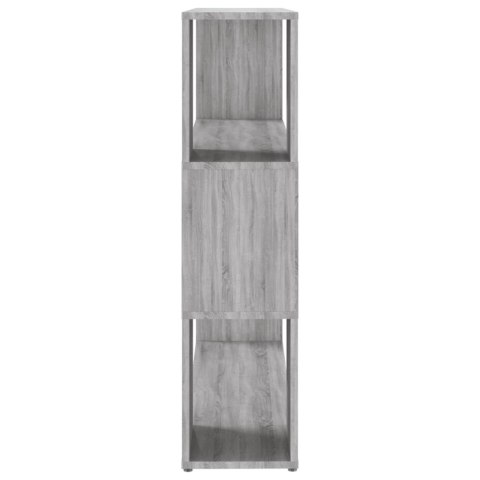 Regał na książki/przegroda, szary dąb sonoma, 100x24x94 cm Lumarko!