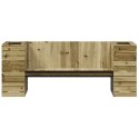 Ławka z donicami, 167,5x60x65 cm, impregnowane drewno sosnowe Lumarko!