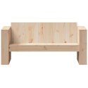 Sofa ogrodowa, 2-osobowa, 134x60x62 cm, lite drewno sosnowe Lumarko!