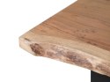 Stół do jadalni akacjowy 180 x 95 cm ciemne drewno BROOKE Lumarko!
