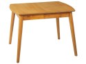 Stół do jadalni rozkładany 100/130 x 80 cm jasne drewno TOMS Lumarko!