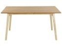 Stół do jadalni 150 x 90 cm jasne drewno VARLEY Lumarko!