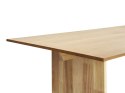 Stół do jadalni 180 x 90 cm jasne drewno MOORA Lumarko!