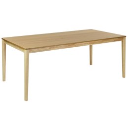 Stół do jadalni 200 x 100 cm jasne drewno ERMELO Lumarko!