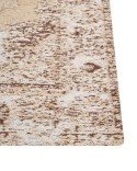 Dywan bawełniany 80 x 300 cm beżowo-brązowy ALMUS Lumarko!