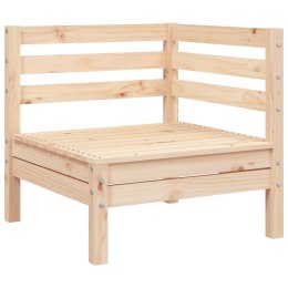 Ogrodowa sofa narożna, lite drewno sosnowe Lumarko!