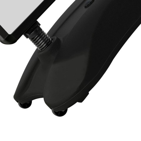 Stojak na plakat A1 z podstawą na wodę, czarny, stop aluminium Lumarko!