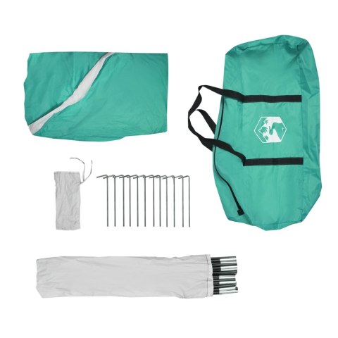 Namiot imprezowy, zielony, 360x360x215 cm, tafta 185T Lumarko!