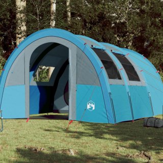 Namiot kempingowy, 4-os., niebieski, 483x340x193 cm, tafta 185T Lumarko!